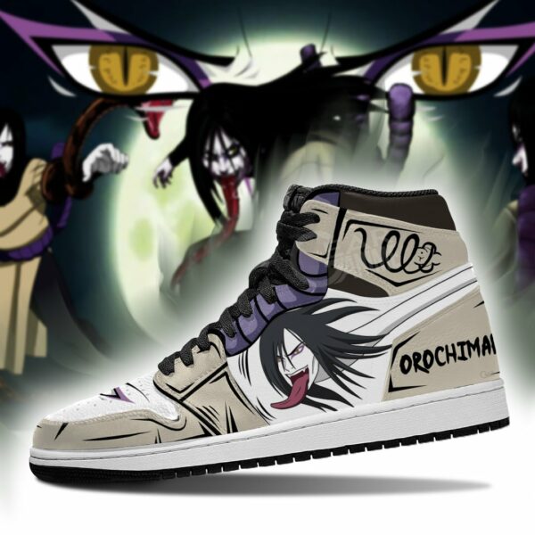 Naruto Orochimaru Shoes Eyes Costume Boots Naruto Anime Sneakers 3