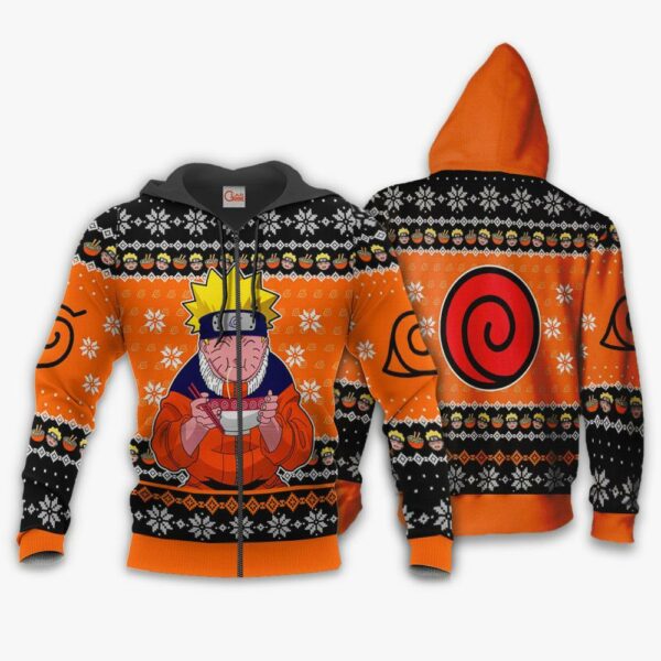 Naruto Ramen Ugly Christmas Sweater Naruto Custom Anime Shirt VA10 2