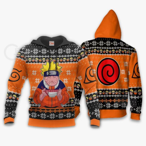 Naruto Ramen Ugly Christmas Sweater Naruto Custom Anime Shirt VA10 3