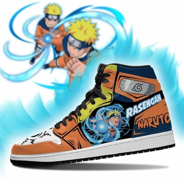 Naruto Rasengan Shoes Skill Costume Boots Naruto Anime Sneakers 2