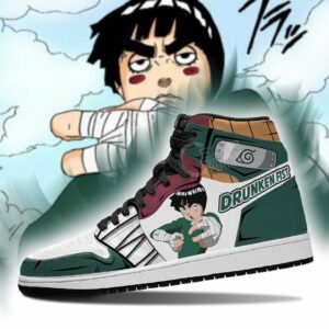 Naruto Rock Lee Shoes Drunken Fist Costume Anime Sneakers 6