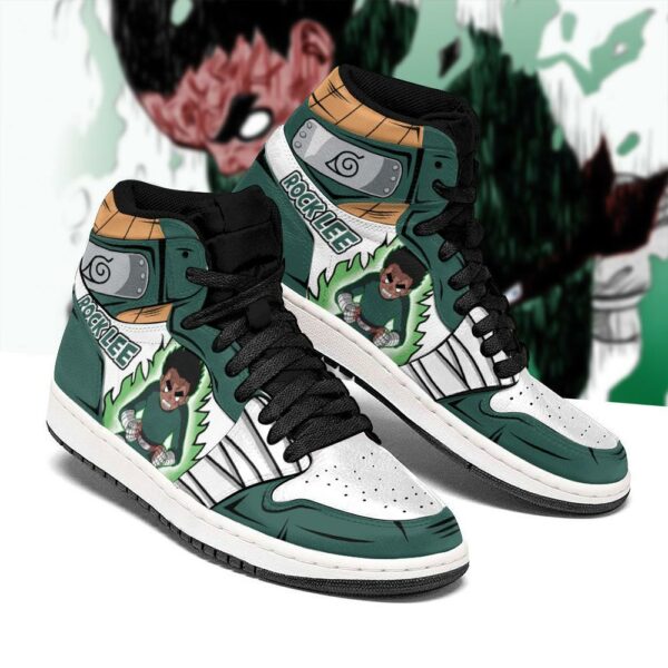 Naruto Rock Lee Shoes Power Costume Boots Naruto Anime Sneakers 1