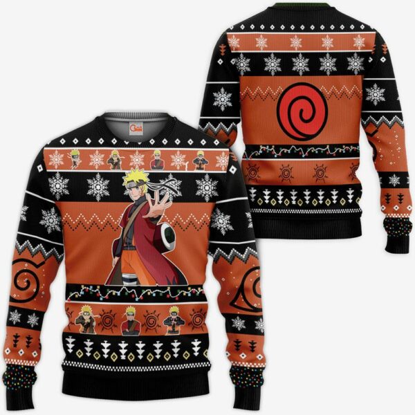 Naruto Sage Ugly Christmas Sweater Naruto Xmas Gifts Idea 1