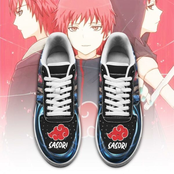 Naruto Sasori Sneakers Custom Naruto Anime Shoes Leather 2