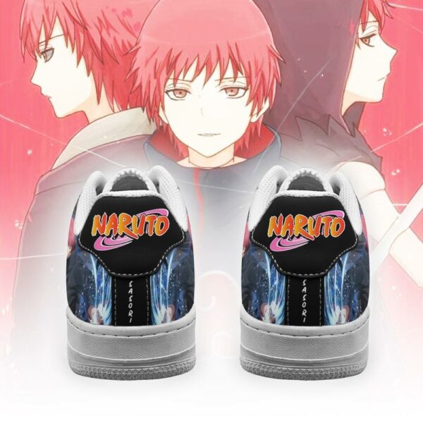 Naruto Sasori Sneakers Custom Naruto Anime Shoes Leather 3