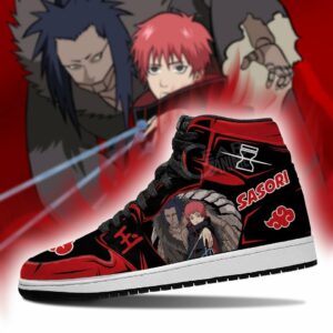 Naruto Sasori Shoes Skill Akatsuki Costume Anime Sneakers 6