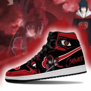 Naruto Sasuke Shoes Akatsuki Costume Anime Sneakers 6