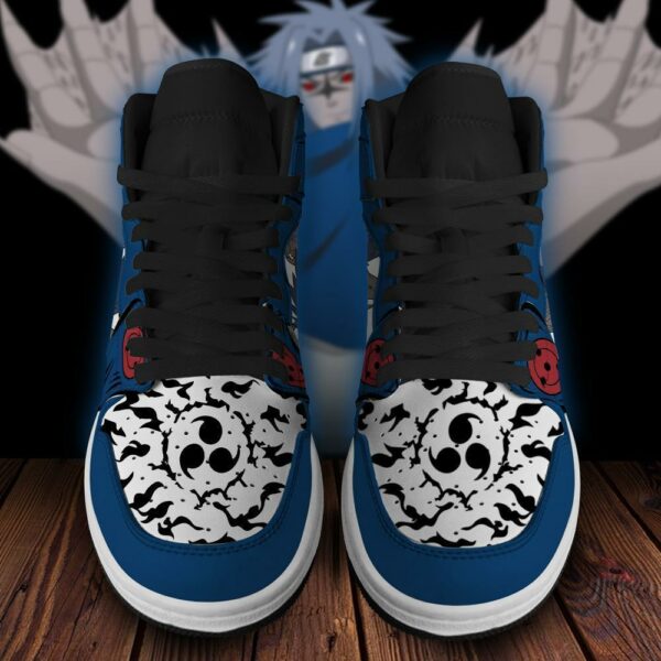 Naruto Sasuke Shoes Cursed Seal of Heaven Power Anime Sneakers 4