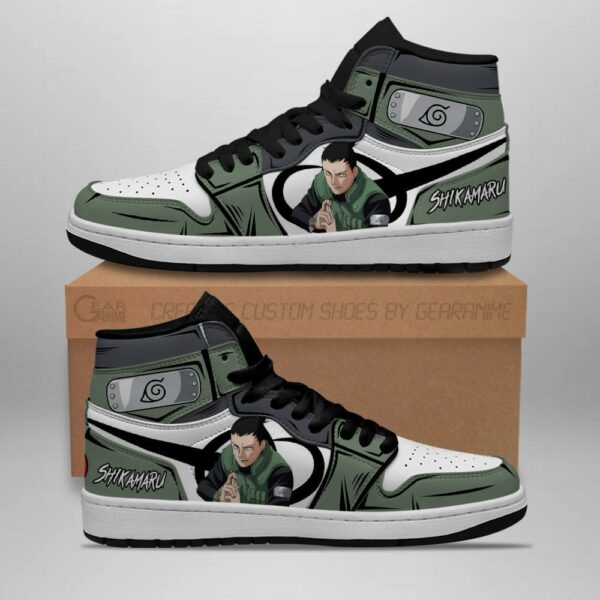 Naruto Shikamaru Shoes Uniform Costume Anime Sneakers 2