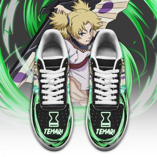 Naruto Temari Sneakers Custom Naruto Anime Shoes Leather 2