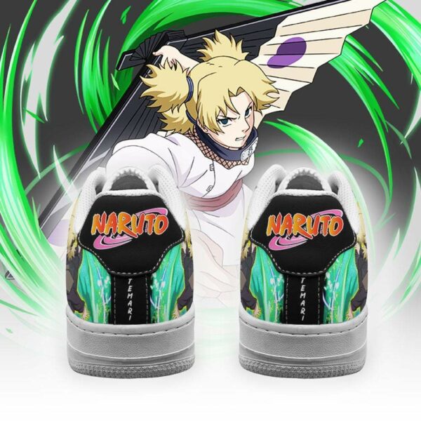 Naruto Temari Sneakers Custom Naruto Anime Shoes Leather 3