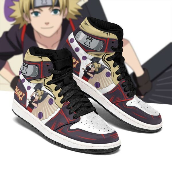 Naruto Temari Shoes Skill Costume Boots Naruto Anime Sneakers 1