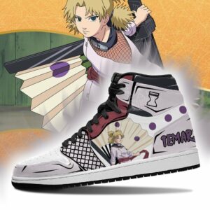 Naruto Temari Shoes Uniform Costume Boots Naruto Anime Sneakers 6