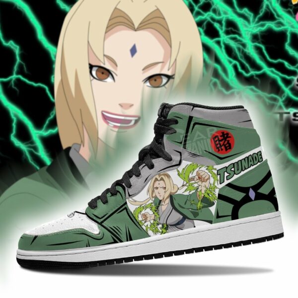 Naruto Tsunade Shoes Skill Costume Boots Naruto Anime Sneakers 3