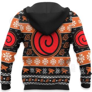 Naruto Ugly Christmas Sweater Badge Uzumaki Clan Custom Xmas Gift VA09 9