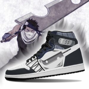 Naruto Zabuza Sword Shoes Naruto Sneakers High Top Anime Shoes 6