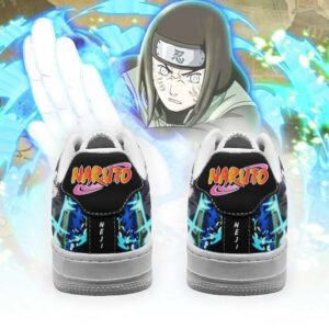 Neji Hyuga Sneakers Custom Naruto Anime Shoes Leather 5