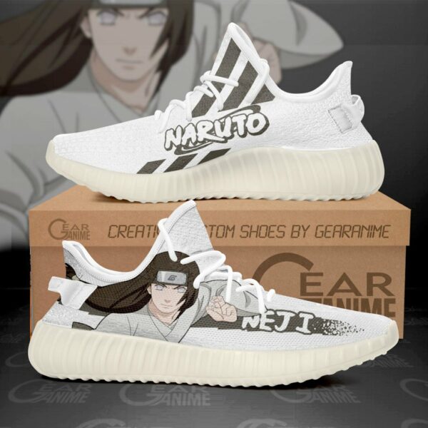 Hyuga Neji Shoes Naruto Custom Anime Sneakers TT10 1