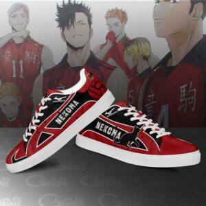 Nekoma High Skate Shoes Haikyuu Anime Custom Shoes PN10 7