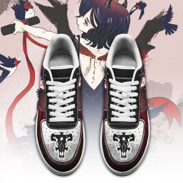 Nero Sneakers Black Bull Knight Black Clover Anime Shoes 2