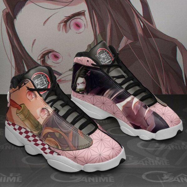 Nezuko Sneakers Demon Slayer Custom Anime Shoes MN10 3