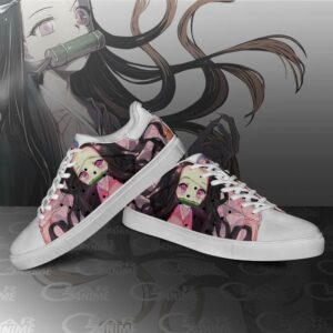 Nezuko Kamado Skate Shoes Demon Slayer Anime Custom Shoes PN10 6