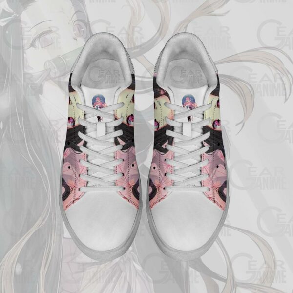 Nezuko Kamado Skate Shoes Demon Slayer Anime Custom Shoes PN10 4