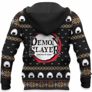 Nezuko Kamado Ugly Christmas Sweater Demon Slayer Anime Custom Clothes 12