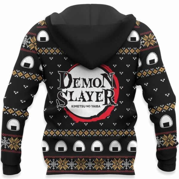 Nezuko Kamado Ugly Christmas Sweater Demon Slayer Anime Custom Clothes 6