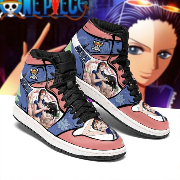 Nico Robin Sneakers Straw Hat Priates One Piece Anime Shoes Fan Gift MN06 2