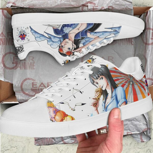 Nico Robin Skate Shoes One Piece Custom Anime Shoes 2