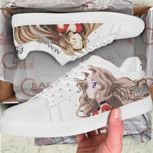 Code Geass Nunnally vi Britannia Skate Shoes Custom Anime Shoes 5