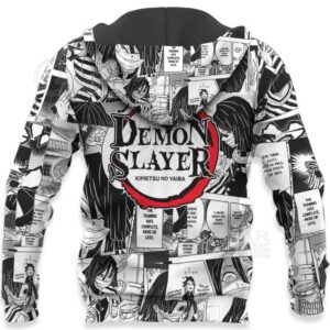 Demon Slayer Obanai Iguro Hoodie Anime Mix Manga KNY Shirt 13