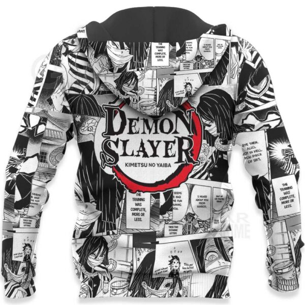 Demon Slayer Obanai Iguro Hoodie Anime Mix Manga KNY Shirt 6