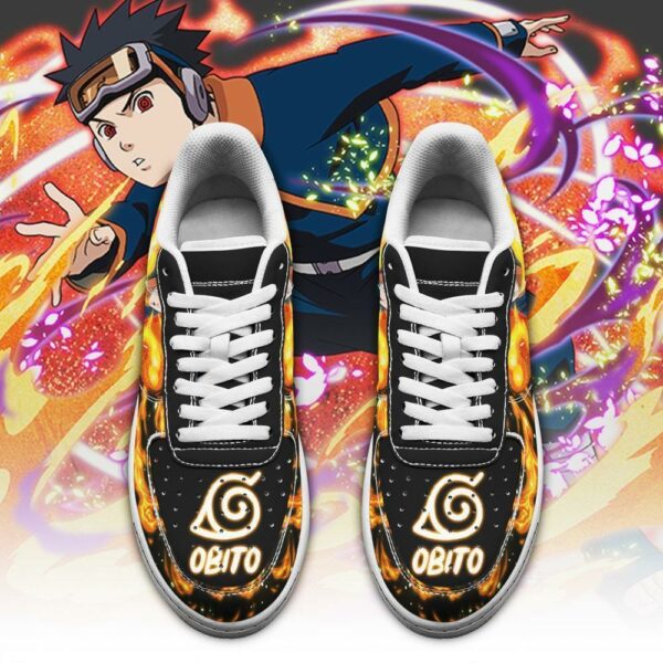 Obito Sneakers Custom Naruto Anime Shoes Leather 2