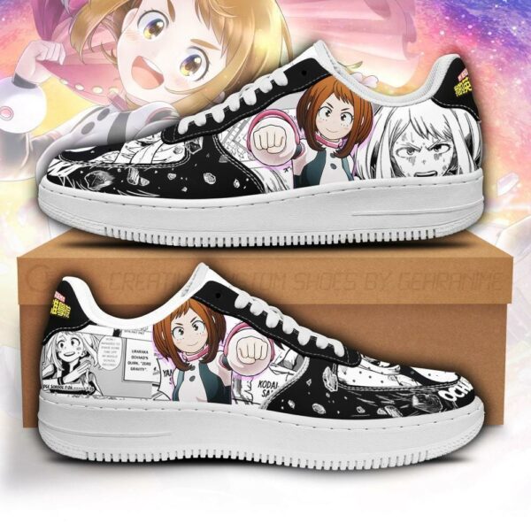 Ochako Uraraka Sneakers Custom My Hero Academia Anime Shoes Fan Gift PT05 1