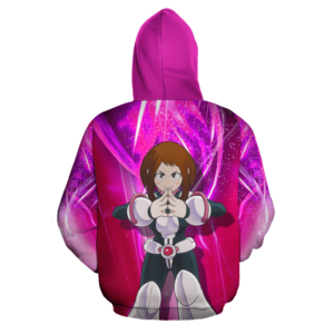 Ochako Uraraka Zip Hoodie My Hero Academia Anime Shirt Fan Gift HA06 6