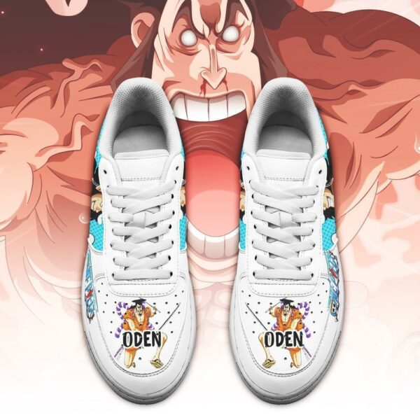 Oden Sneakers Custom One Piece Anime Shoes Fan PT04 2