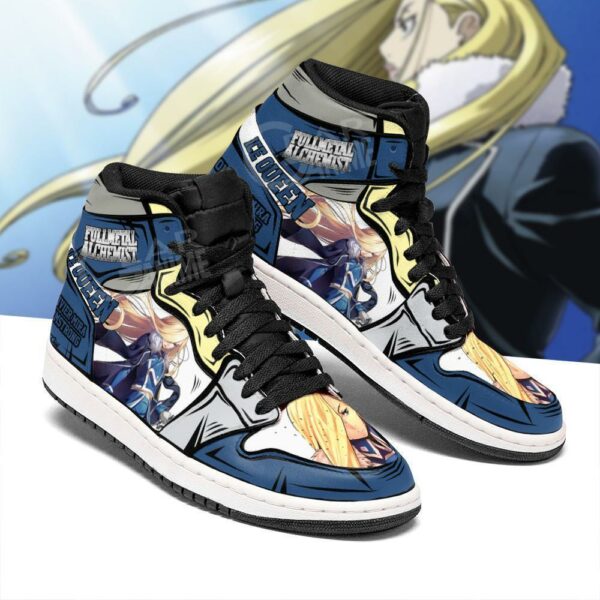 Olivier Armstrong Fullmetal Alchemist Sneakers Anime Custom Shoes 2