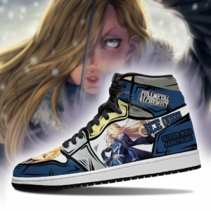 Olivier Armstrong Fullmetal Alchemist Sneakers Anime Custom Shoes 5