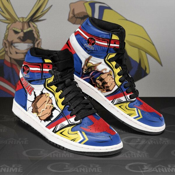 One For All All Might Sneakers Custom Anime My Hero Academia Shoes 2