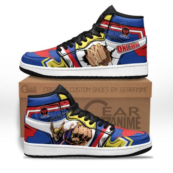 One For All All Might Sneakers Custom Anime My Hero Academia Shoes 1