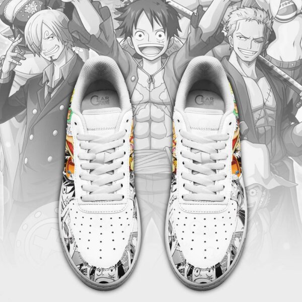 One Piece Air Sneakers Mixed Manga Style Anime Shoes 2