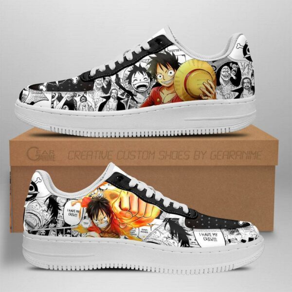 One Piece Sneakers Manga Anime Shoes Fan Gift Idea TT04 1