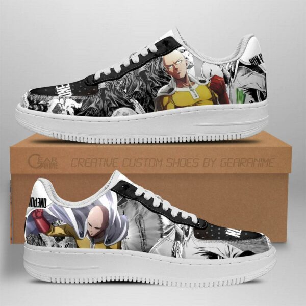 One Punch Man Sneakers Manga Anime Shoes Fan Gift Idea TT04 1