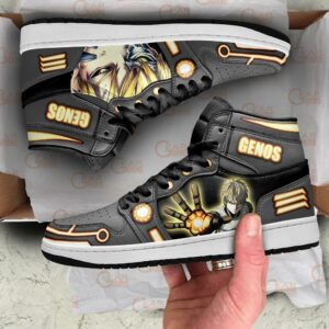 One Punch Man Genos Sneakers Anime Custom Shoes MN10 8