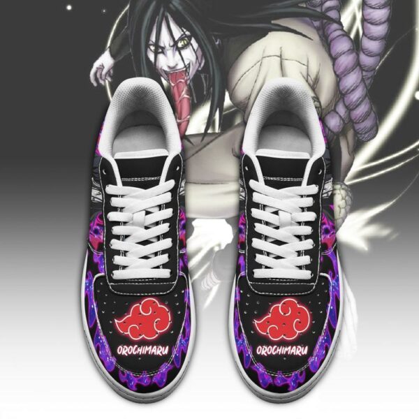 Orochimaru Sneakers Custom Naruto Anime Shoes Leather 2