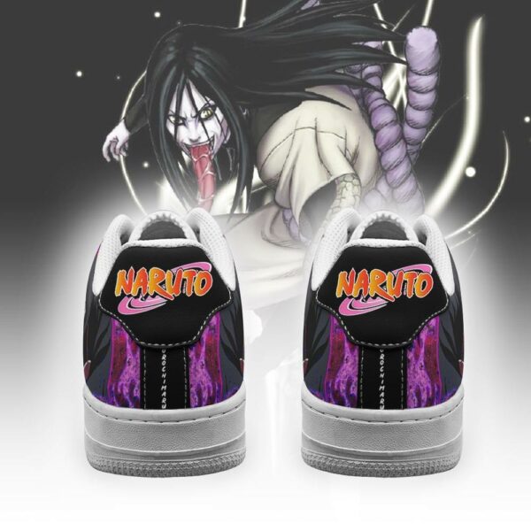 Orochimaru Sneakers Custom Naruto Anime Shoes Leather 3