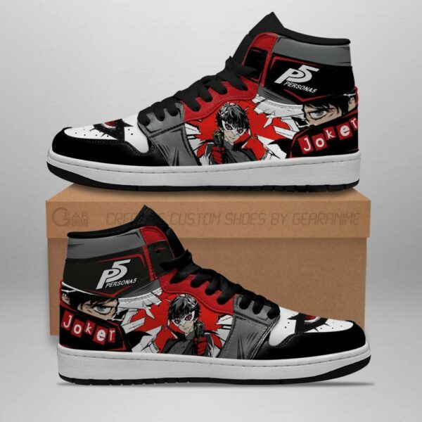 Persona 5 Joker Shoes Ren Amamiya Sneakers Anime Shoes 1