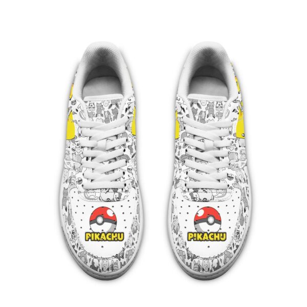 Pikachu Sneakers Pokemon Shoes Fan Gift Idea PT04 2